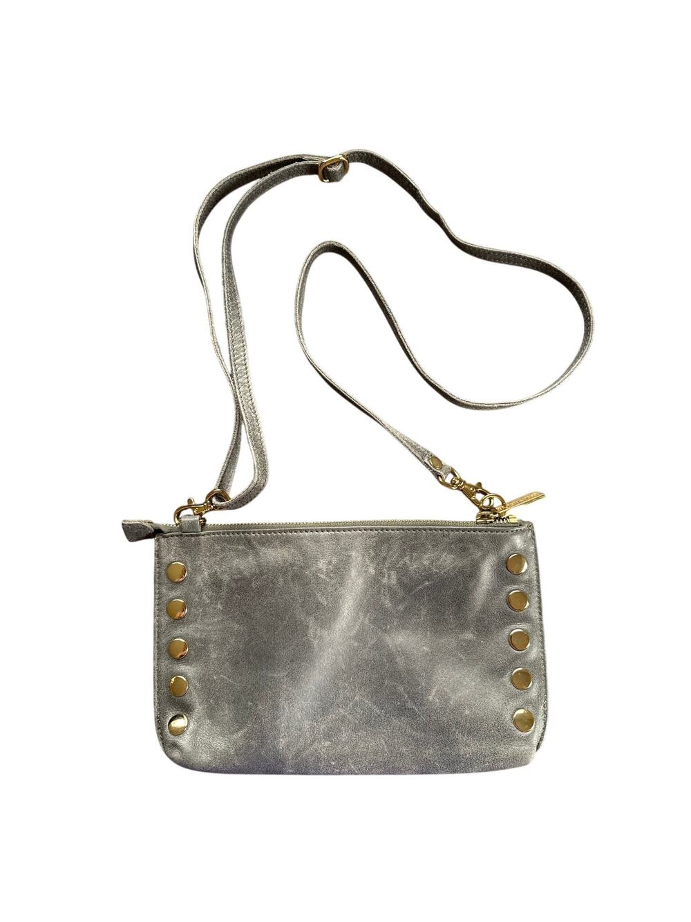 Hammitt Los Angeles Gray Crossbody and Wristlet Purse